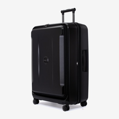 Troler mare ENZO NORI model GALAXY 76 cm policarbonat negru