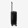 Troler cabina compartiment laptop ENZO NORI model GALAXY 55 cm policarbonat negru - Imagine 5