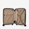 Troler cabina compartiment laptop ENZO NORI model GALAXY 55 cm policarbonat negru - Imagine 7