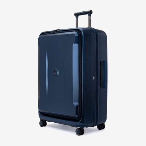 Troler mare ENZO NORI model GALAXY 76 cm policarbonat albastru