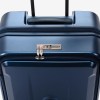 Troler mediu ENZO NORI model GALAXY 66 cm policarbonat albastru - Imagine 6