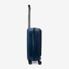 Troler cabina compartiment laptop ENZO NORI model GALAXY 55 cm policarbonat albastru - Imagine 3