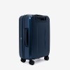 Troler cabina compartiment laptop ENZO NORI model GALAXY 55 cm policarbonat albastru - Imagine 5