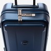 Troler cabina compartiment laptop ENZO NORI model GALAXY 55 cm policarbonat albastru - Imagine 6