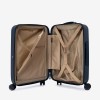 Troler cabina compartiment laptop ENZO NORI model GALAXY 55 cm policarbonat albastru - Imagine 8