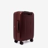 Troler cabina compartiment laptop ENZO NORI model GALAXY 55 cm policarbonat burgundy - Imagine 4