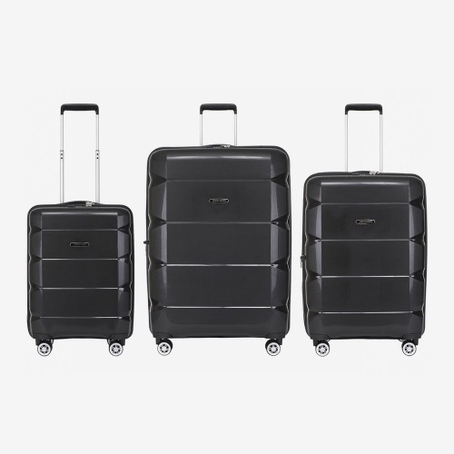 Set trolere ENZO NORI model SHAPE polipropilenă Negru