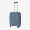 Set trolere cu geanta cosmetica ENZO NORI model ROMA polipropilenă albastru - Imagine 10