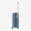 Set trolere cu geanta cosmetica ENZO NORI model ROMA polipropilenă albastru - Imagine 9