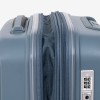 Set trolere cu geanta cosmetica ENZO NORI model ROMA polipropilenă albastru - Imagine 17
