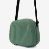 Set trolere cu geanta cosmetica ENZO NORI model ROMA polipropilenă mint - Imagine 2