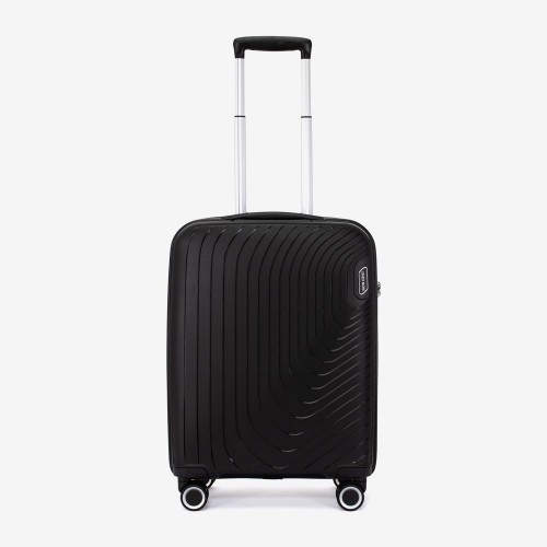 Troler cabina ENZO NORI model ROMA 55 cm polipropilenă negru