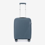 Troler cabina ENZO NORI model ROMA 55 cm polipropilenă albastru