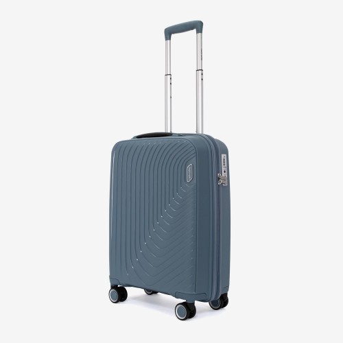 Troler cabina ENZO NORI model ROMA 55 cm polipropilenă albastru