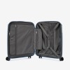 Set trolere cu geanta cosmetica ENZO NORI model ROMA polipropilenă albastru - Imagine 23