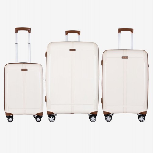 Set trolere ENZO NORI model LONDON polipropilenă Bej