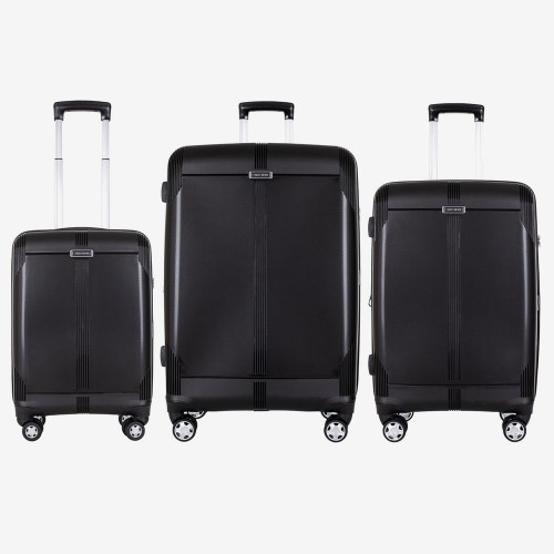 Set trolere ENZO NORI model LONDON polipropilenă Negru