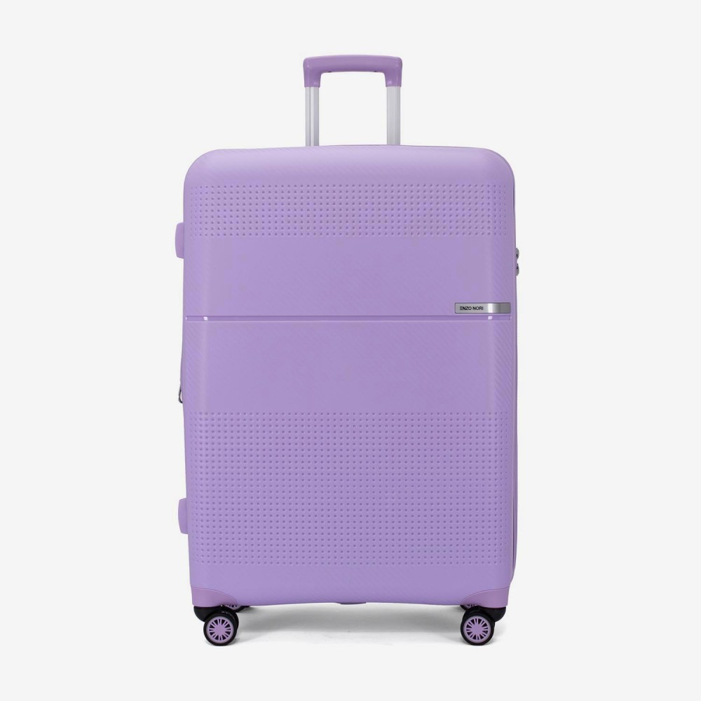 Troler mare ENZO NORI SPACE 76 cm polipropilenă violet
