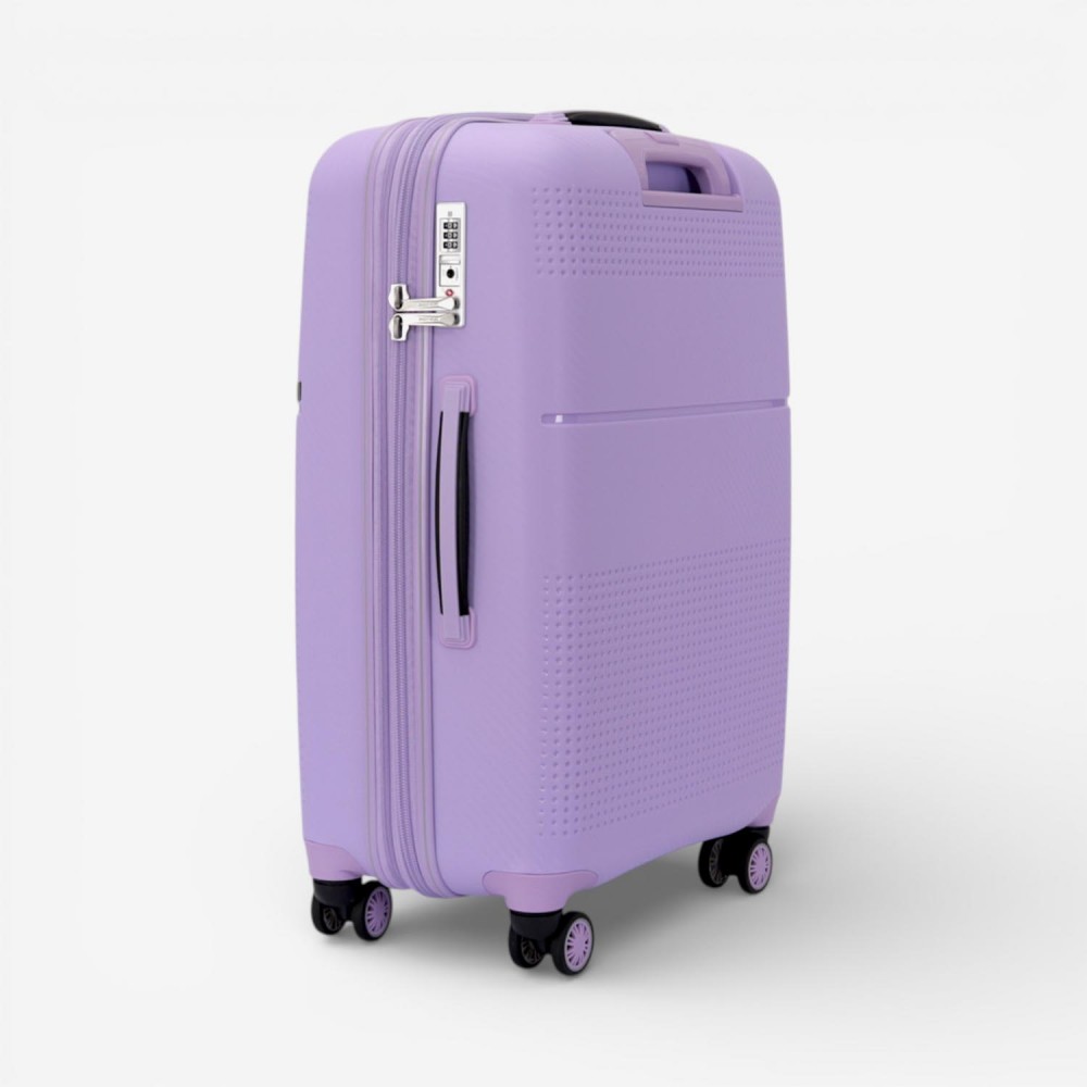 Troler mediu ENZO NORI SPACE 67 cm polipropilenă violet