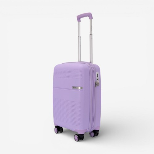 Troler cabina extensibil ENZO NORI SPACE 55 cm polipropilenă violet