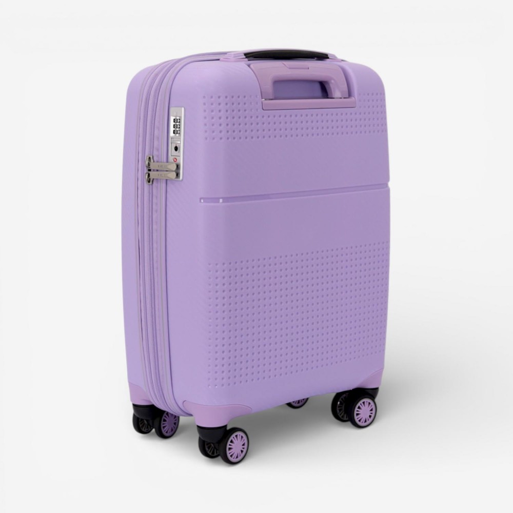 Troler cabina extensibil ENZO NORI SPACE 55 cm polipropilenă violet