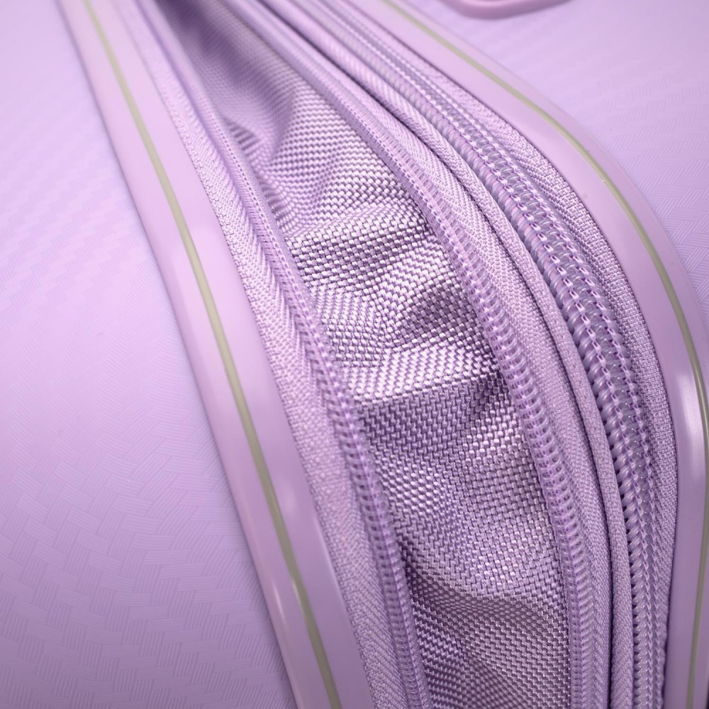 Troler cabina extensibil ENZO NORI SPACE 55 cm polipropilenă violet