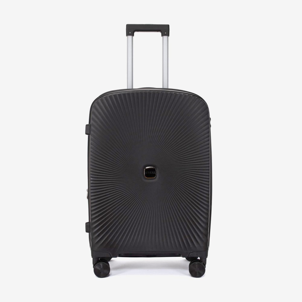 Troler mediu KREAL CUBA 65 cm polipropilena negru