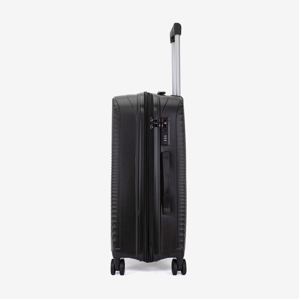 Troler mediu KREAL CUBA 65 cm polipropilena negru
