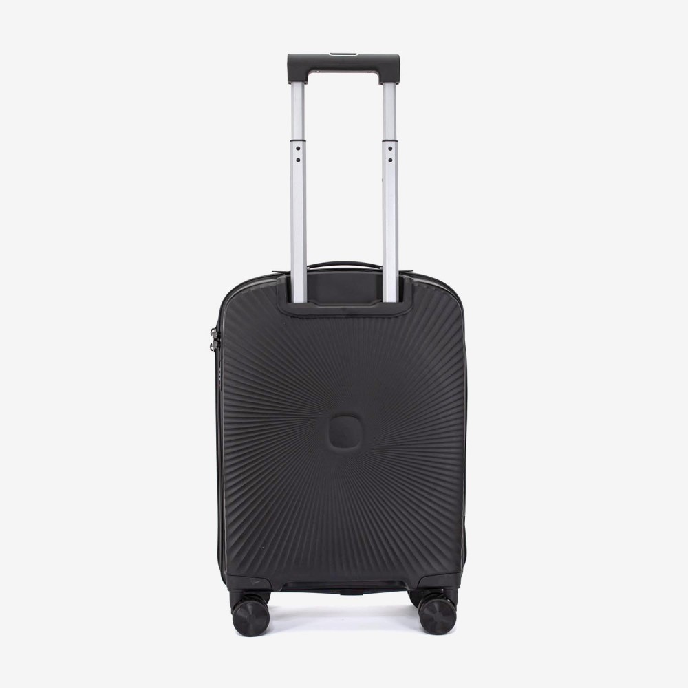 Troler cabina KREAL CUBA 55 cm polipropilena negru