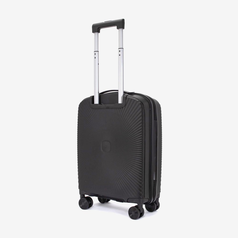 Troler cabina KREAL CUBA 55 cm polipropilena negru