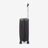 Troler cabina buzunar frontal laptop KREAL CUBA 55 cm polipropilena negru
