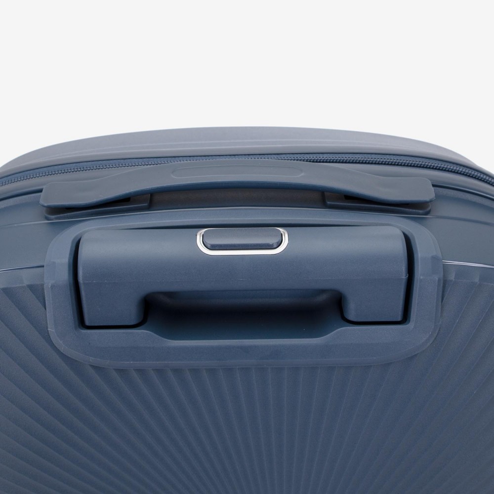 Troler cabina KREAL CUBA 55 cm polipropilena bleumarin