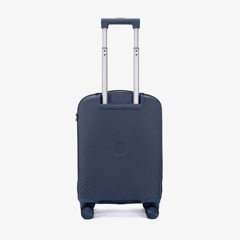 Troler cabina KREAL CUBA 55 cm polipropilena bleumarin