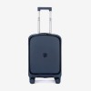 Troler cabina buzunar frontal laptop KREAL CUBA 55 cm polipropilena bleumarin