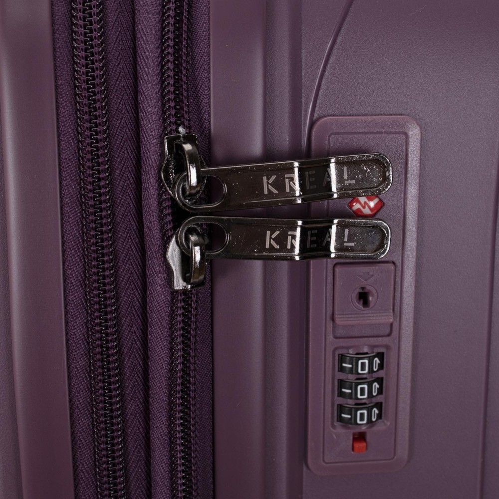 Troler mare KREAL CUBA 75 cm polipropilena violet