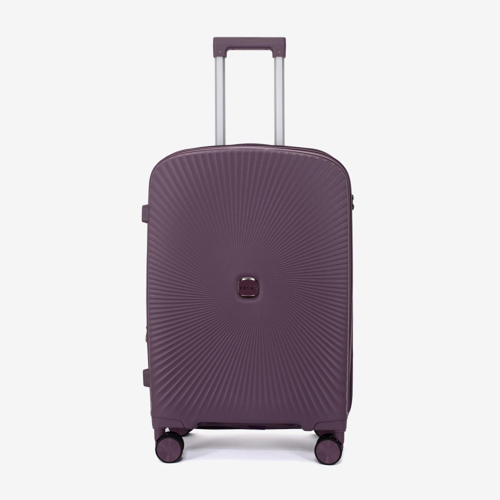 Troler mediu KREAL CUBA 65 cm polipropilena violet