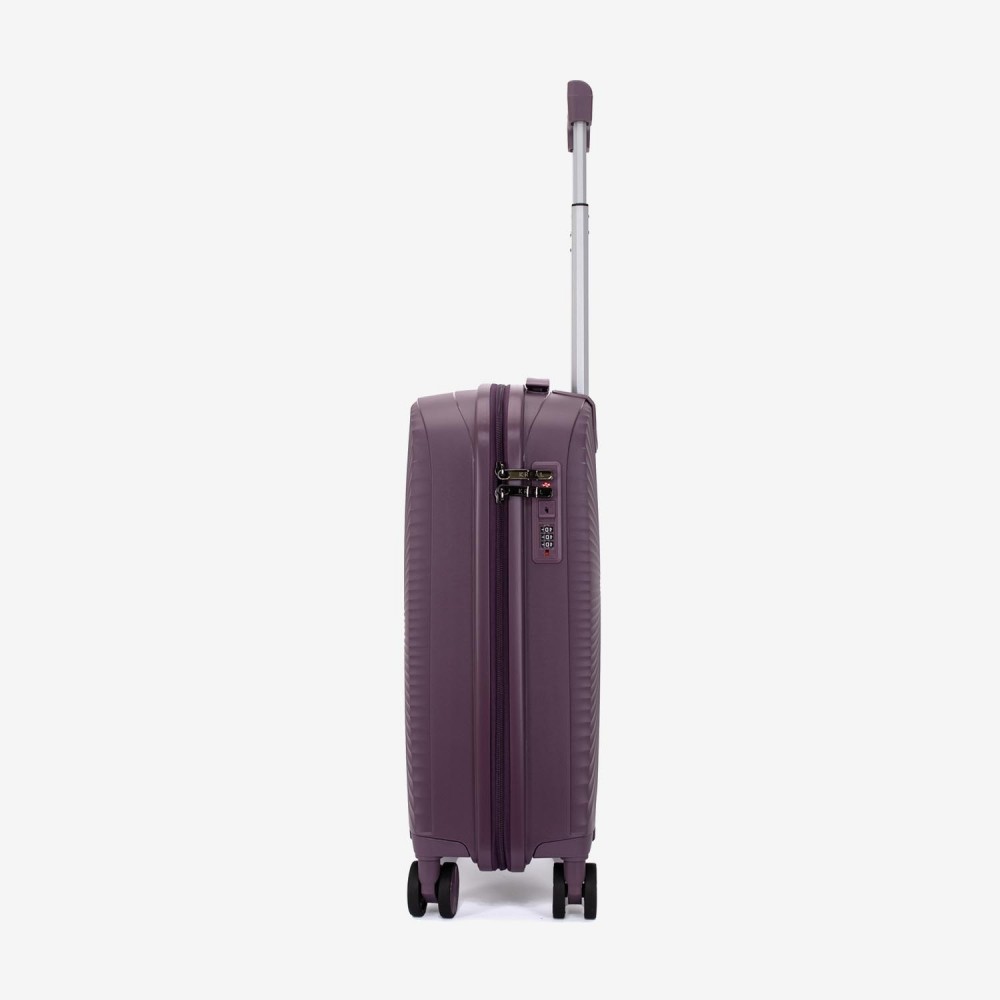 Troler cabina KREAL CUBA 55 cm polipropilena violet