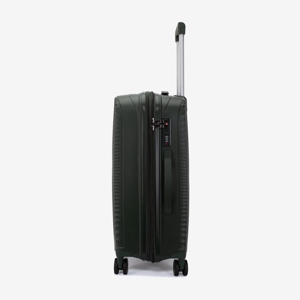 Troler mediu KREAL CUBA 65 cm polipropilena verde