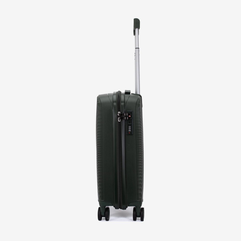 Troler cabina KREAL CUBA 55 cm polipropilena verde