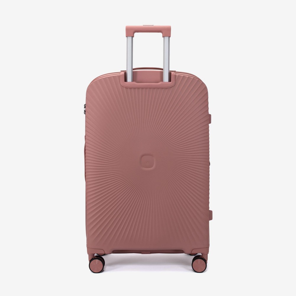 Troler mare KREAL CUBA 75 cm polipropilena rose gold