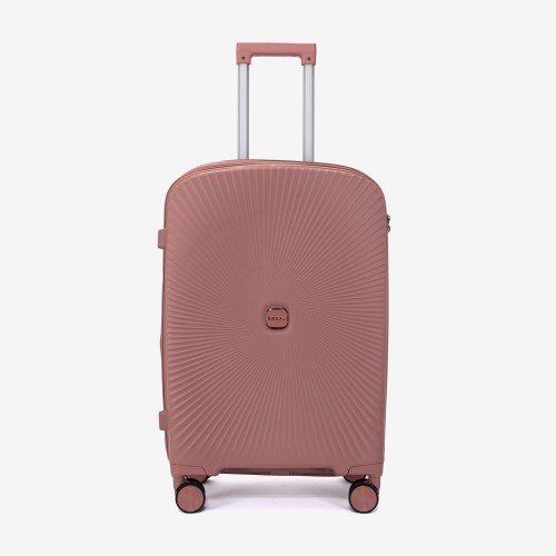 Troler mediu KREAL CUBA 65 cm polipropilena rose gold