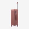Troler mediu KREAL CUBA 65 cm polipropilena rose gold
