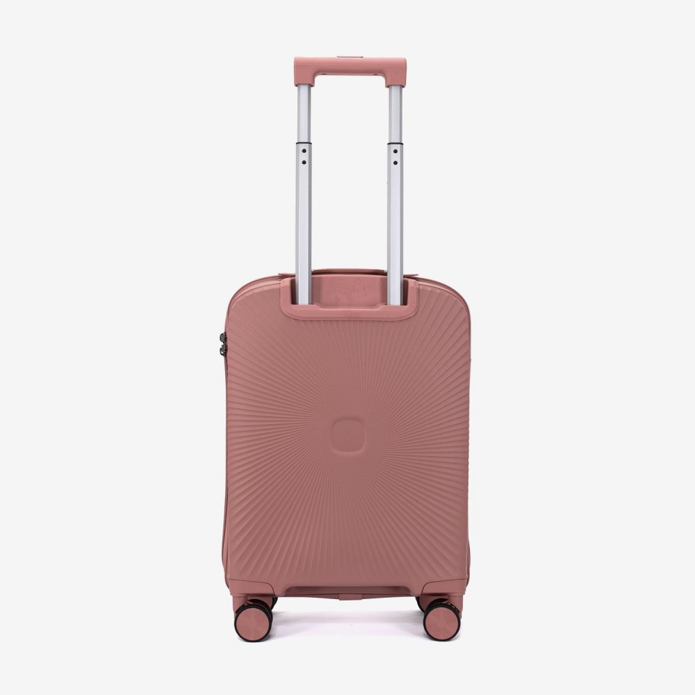 Troler cabina KREAL CUBA 55 cm polipropilena rose gold