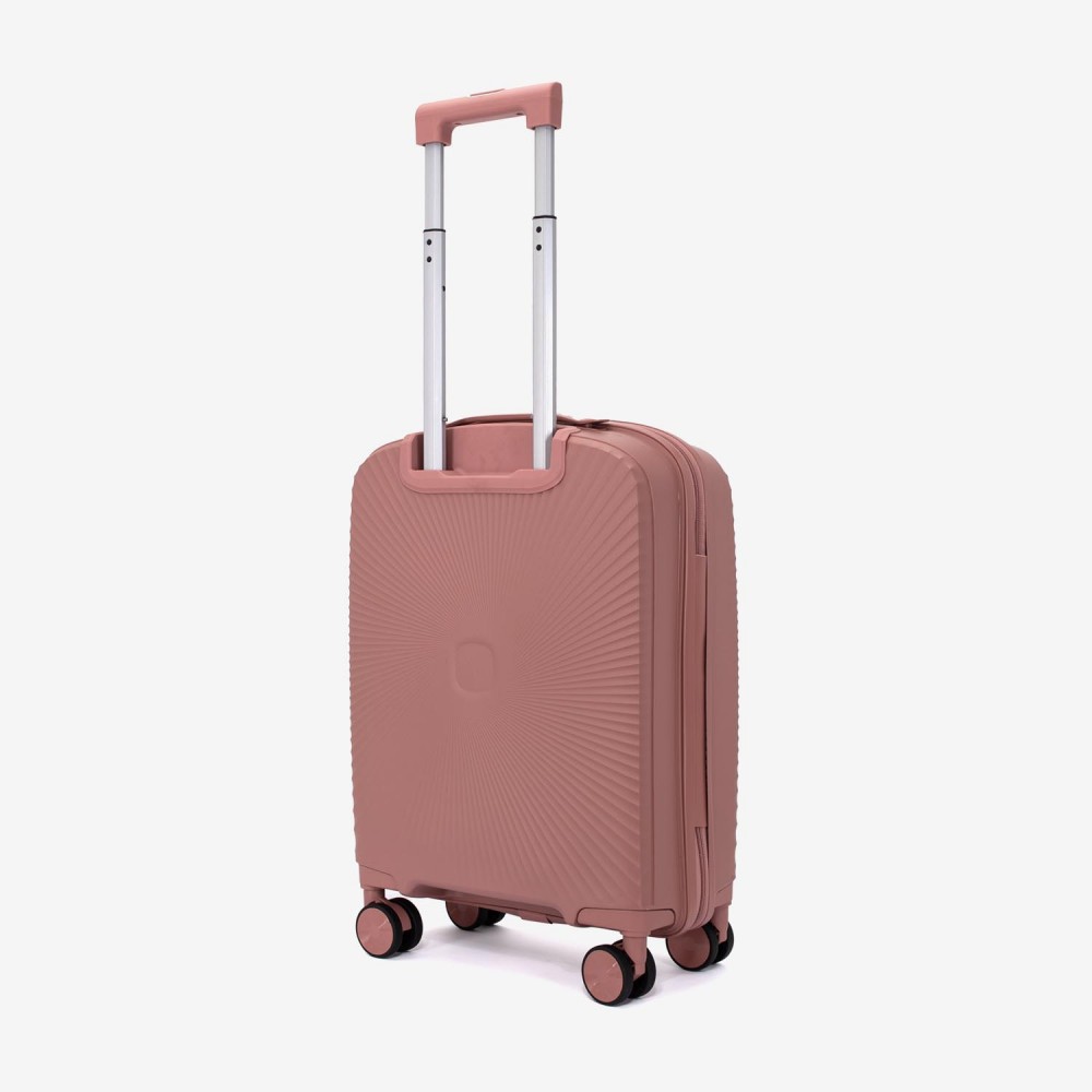 Troler cabina KREAL CUBA 55 cm polipropilena rose gold