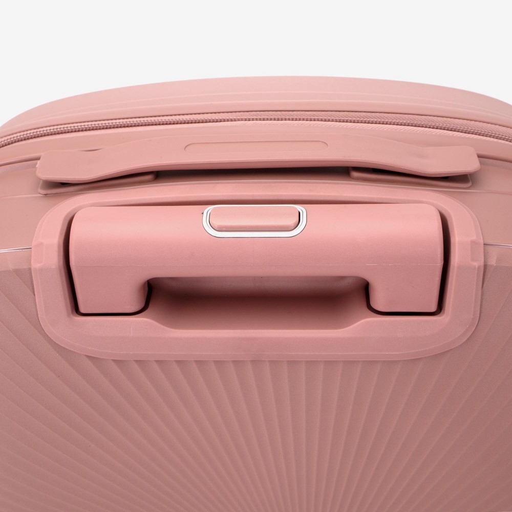 Troler cabina KREAL CUBA 55 cm polipropilena rose gold