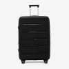  Troler set 2 Bucati KREAL model MARCILIA Troler mediu 64 cm şi Troler mare 74 cm polipropilenă negru  - Imagine 6