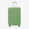  Troler set 2 Bucati KREAL model MARCILIA Troler mediu 64 cm şi Troler mare 74 cm polipropilenă verde deschis - Imagine 6