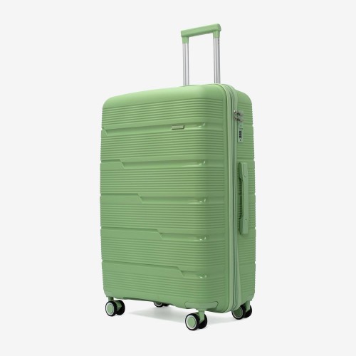 Troler mare KREAL model MARCILIA 74 cm polipropilenă verde deschis