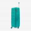  Troler set 2 Bucati KREAL model MARCILIA Troler mediu 64 cm şi Troler mare 74 cm polipropilenă verde - Imagine 7
