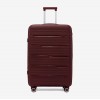  Troler set 2 Bucati KREAL model MARCILIA Troler mediu 64 cm şi Troler mare 74 cm polipropilenă rosu - Imagine 6